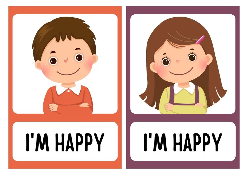 Flashcards de sentimentos